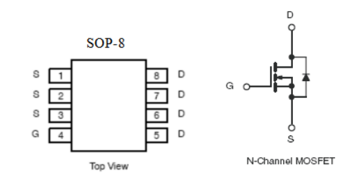 4706參數,4706場效應管,SOP-8引腳參數規格資料-KIA MOS管